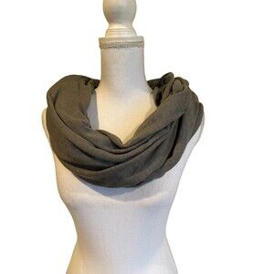 ALDO Infinity Scarf Gray Lightweight Knit Soft